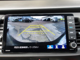 後方確認はバックカメラにお任せ♪後退時に便利で、駐車が楽になります♪