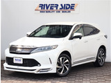 トヨタ ハリアー 2.0 ターボ プレミアム  ワンオーナー TRDフルエアロLEDビーム 純正