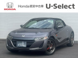 アドミラルグレーメタリック【NH716M】のS660です。ディスプレイオーディオ、バックカメラ、フロントドライブレコーダー等がついています。