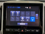フルセグテレビ、DVD、CD、ブルートゥースオーディオなどが楽しめます。詳しくは販売店スタッフにお問いあわせください