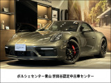 MY23 911カレラ4GTSカブリオレ 外装色:アベンチュリングリーンM 内装色:ブラック 幌色:ブラウン
