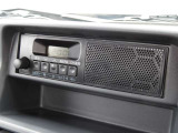AM/FMラジオ【スピーカー内蔵】を装備しています。