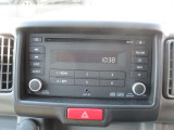 純正オーディオ付です。CD&AM/FMラジオが聴けます♪