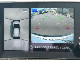 アラウンドビュー☆空から見下ろす視点でスムーズな駐車と安全確認をサポート!
