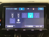 お持ちのスマートフォンと連携して、ナビやBluetoothでの音楽再生が可能です。デザインはもちろん、操作性も良好です。