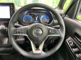 【ステアリングスイッチ】運転中、前方から目線をそらすことなく、オーディオ等の操作が可能な便利機能!安心&快適なドライブを演出してくれます♪