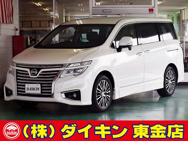 エルグランド 2.5 250ハイウェイスターS ツインナビTV 両側自動ドア 禁煙車