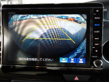 後方確認はバックカメラにお任せ♪後退時に便利で、駐車が楽になります♪