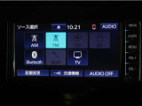車内でCD等、様々なメディアが楽しめます。