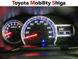 昼間でもくっきり見やすい、高質感メーターです。