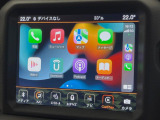 ●Apple Car Play:スマホとの有線接続で、ナビ・オーディオ再生などスマホのアプリ機能が画面でも使える便利機能です!