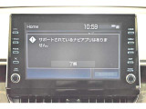 ディスプレイオーディオです。最近のナビはスマホと繋いで使用する方が増えましたね!