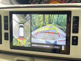 【パノラマモニター】専用のカメラにより、上から見下ろしたような視点で360度クルマの周囲を確認することができます☆死角部分も確認しやすく、狭い場所での切り返しや駐車もスムーズに行えます。