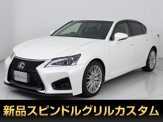 GS 350 バージョンL スピンドル黒革 禁煙 記録簿X13