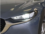 【LEDヘッドライト】省電力で長寿命の明るく運転しやすいLEDヘッドランプです。明るく照らすので暗い夜道からお客様を守ってくれます。お近くの広島マツダまでお越しください。