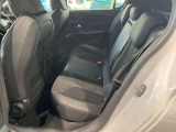 後席。運転中も疲れを感じさせない、すわり心地の良いシート