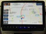 ナビを装備。タッチパネル式で使いやすく、お出かけもラクラクです。