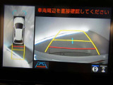 パノラミックビューモニターを装備。クルマを真上から見るように周囲を確認できます。