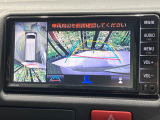 【パノラミックビューモニター】専用のカメラにより、上から見下ろしたような視点で360度クルマの周囲を確認することができます☆死角部分も確認しやすく、狭い場所での切り返しや駐車もスムーズに行えます。