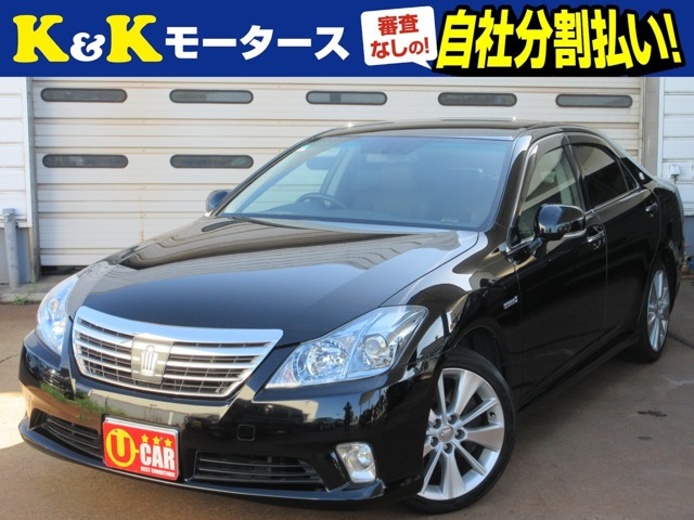 クラウンハイブリッド3.5 Ｇパッケージ関東仕入 レザーシート シートヒーター/