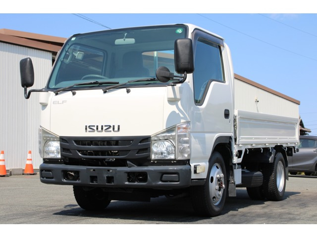 エルフ  平ボディ-2t 4WD 全低床