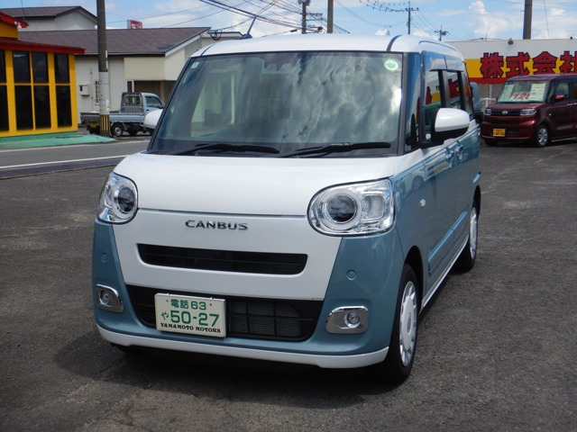 ムーヴキャンバス  ストライプス Gターボ