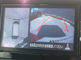 アラウンドビューモニター付、安心安全、全方向、上から見えます。運転が苦手な方安心です。
