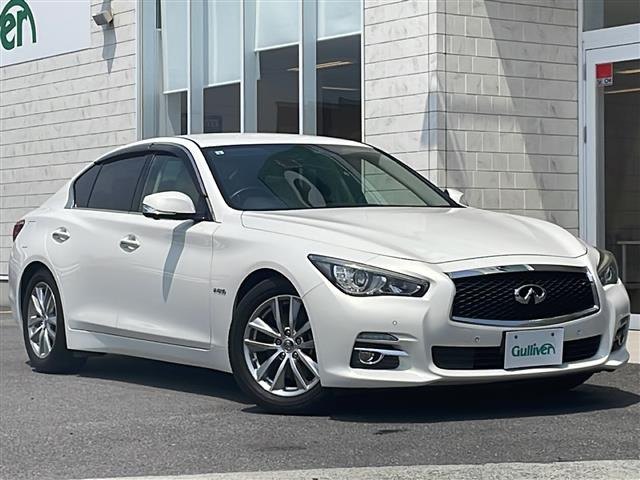 スカイライン3.5 ハイブリッド GT タイプP本革シート ワンオーナー