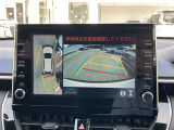 バックモニター付きで駐車も安心!