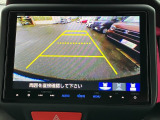 後退時に車両の後ろ側をモニター画面に表示します。車庫入れが苦手な人もこれで安心♪