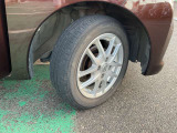 タイヤサイズは155/65R14純正アルミホイール付き!(夏タイヤ装着)冬タイヤ、ホイール注文も承っております☆