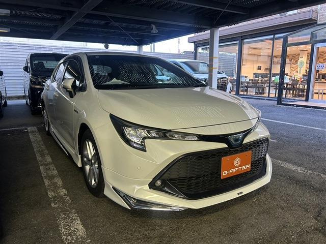 カローラスポーツ 1.8 ハイブリッド G モデリスタエアロ純正9型ナビBカメラTV