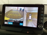 全方位モニターがついています! 車の周囲を360°安全確認できるので、普段の駐車はもちろんの事、縦列駐車や幅寄せの際にも活躍してくれますよ。