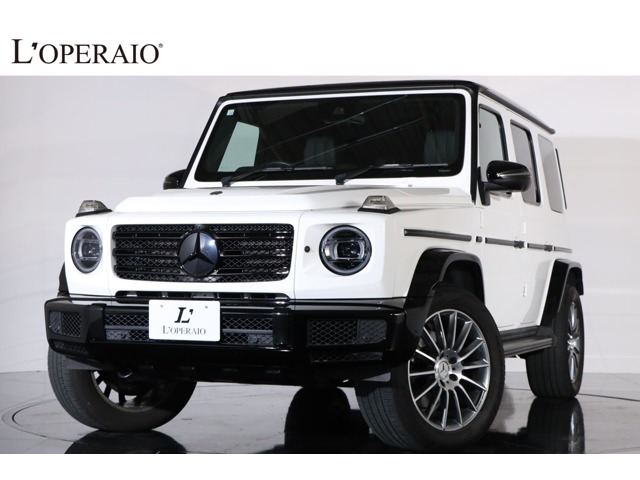 Gクラス G350d AMGライン 4WD 黒革 ラグジュアリーPKG AMGライン Manufak