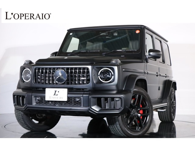 Gクラス AMG G63 ローンチ エディション (ISG搭載モデル) 4WD 1オーナー車ナイトブラ...