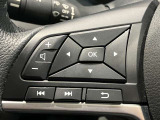 ステアリングスイッチ搭載!ハンドルひとつで手を離さなくても運転中視線をそらさなくても操作が出来て便利です♪