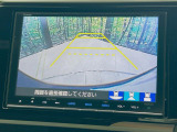 【バックカメラ】駐車時に後方がリアルタイム映像で確認できます。大型商業施設や立体駐車場での駐車時や、夜間のバック時に大活躍!運転スキルに関わらず、今や必須となった装備のひとつです!