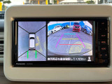全方位モニター付これで駐車の苦手な方も安心です。