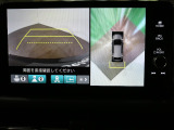 マルチビューカメラ付きで後退時も安心です。