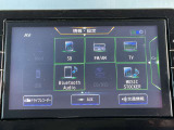 ラジオやTVも視聴可能。Bluetoothオーディオ対応なのでお気に入りの音楽でドライブできます。