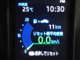 メーター内インフォメーション