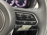 【マツダ・レーダー・クルーズ・コントロール(MRCC)】先行車との速度差や車間距離を認識し、設定した車速内で車間距離を自動で調整・維持することで、高速道路などでドライバーの負担を軽減します。