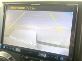 ●ガイドライン付きバックカメラ:不安な駐車もこれで安心!ガイドライン付きなので狭い箇所での駐車もラクラクです!