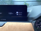 Android autoとApple CarPlay装備!お手持ちのスマホと接続すると、スマホ内のマップや音楽等のアプリを使用することが出来て便利♪