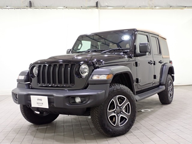 ラングラーアンリミテッド ブラック アンド タン 4WD