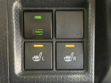 【前席シートヒーター】寒い日に重宝するシートヒーター!エアコンより早く温まってくれるので寒がりの人も安心ですね♪エアコンの温風は乾燥するから苦手、という方にもをおすすめです。