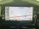 【純正ナビ】専用設計で車内の雰囲気にマッチ!ナビ利用時のマップ表示は見やすく、いつものドライブがグッと楽しくなります!