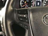 ステアリングスイッチでラクラク操作可能