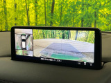 【360°ビューモニター】専用のカメラにより、上から見下ろしたような視点で360度クルマの周囲を確認することができます☆死角部分も確認しやすく、狭い場所での切り返しや駐車もスムーズに行えます。