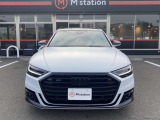 S8 4.0 4WD マッドホワイトラッピング 純正ナビ Bカ